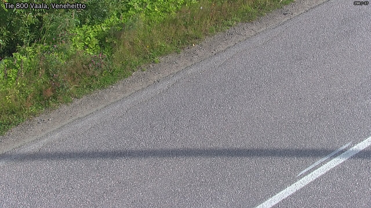 Weather Camera Image Väg 800 Vaala, Veneheitto, Vaala, Pohjois-Pohjanmaa