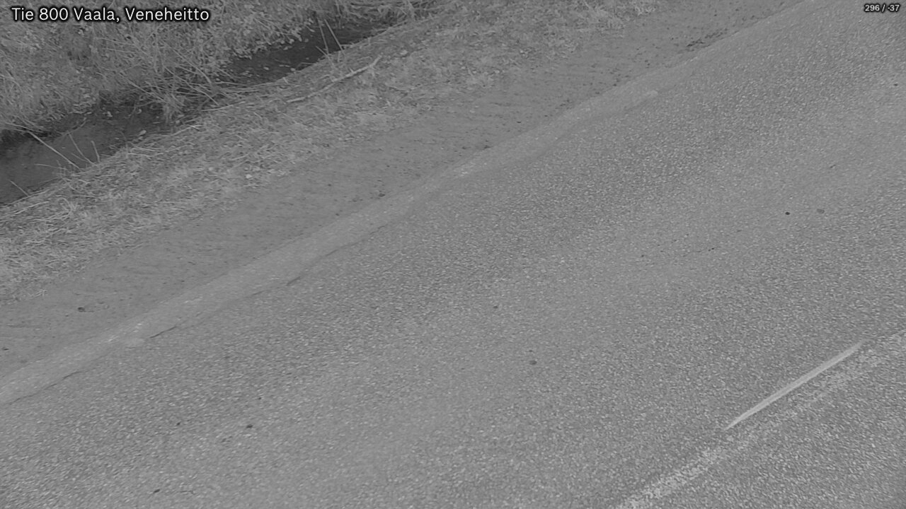Weather Camera Image Väg 800 Vaala, Veneheitto, Vaala, Pohjois-Pohjanmaa