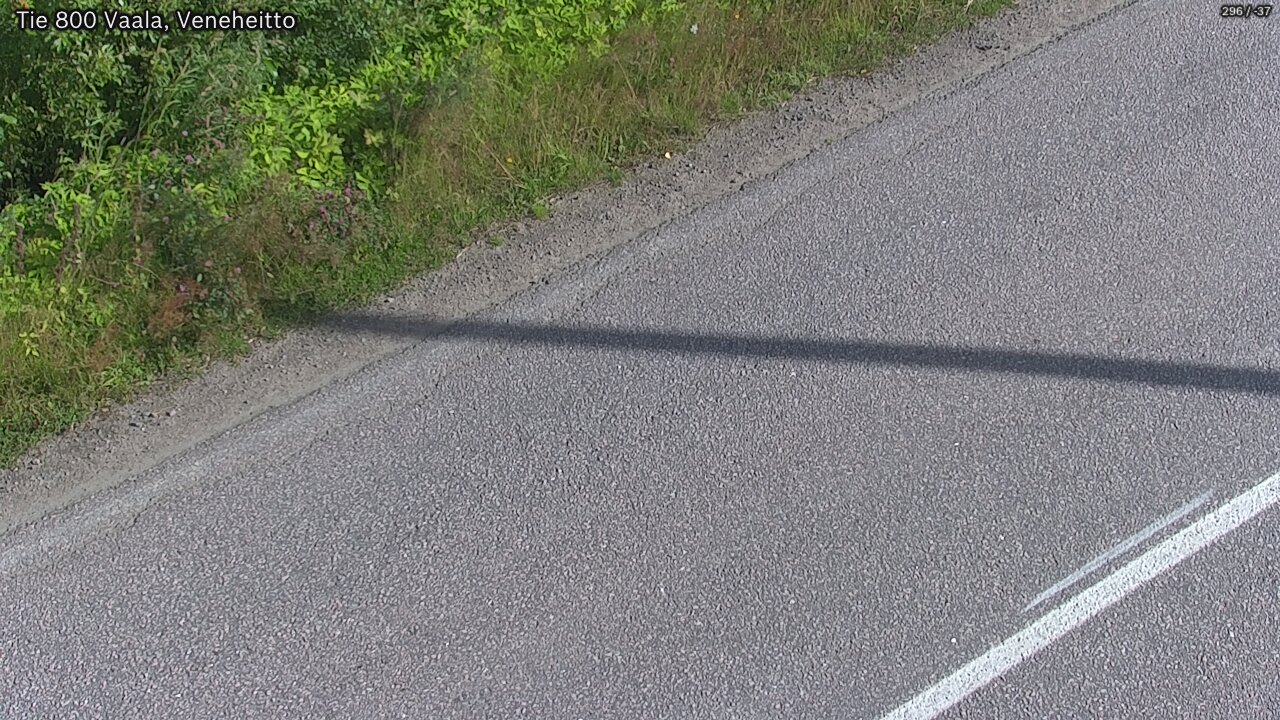 Weather Camera Image Väg 800 Vaala, Veneheitto, Vaala, Pohjois-Pohjanmaa