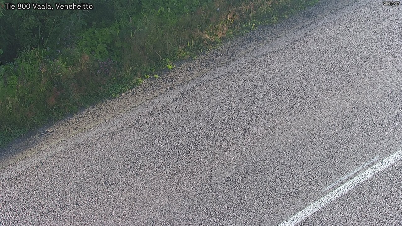 Weather Camera Image Väg 800 Vaala, Veneheitto, Vaala, Pohjois-Pohjanmaa