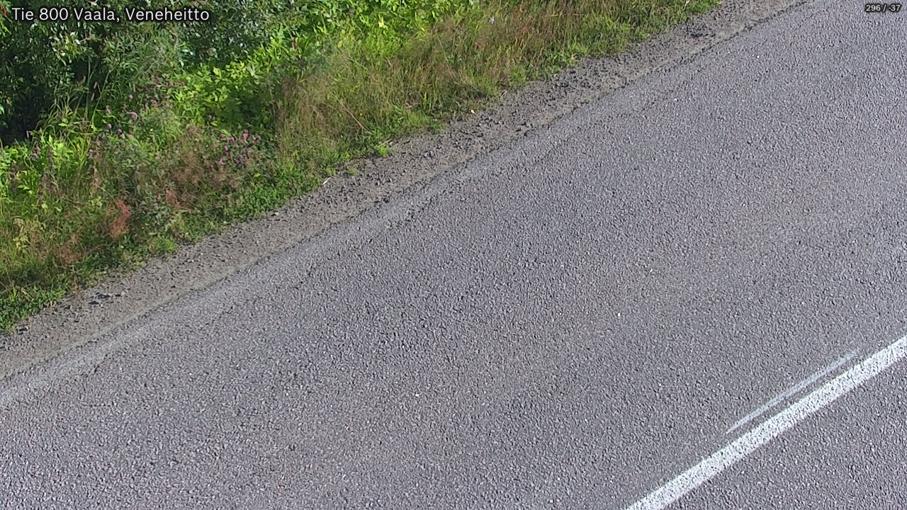 Weather Camera Image Väg 800 Vaala, Veneheitto, Vaala, Pohjois-Pohjanmaa