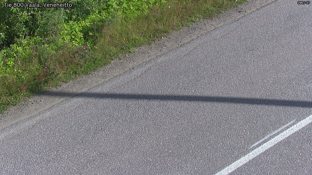 Weather Camera Image Väg 800 Vaala, Veneheitto, Vaala, Pohjois-Pohjanmaa
