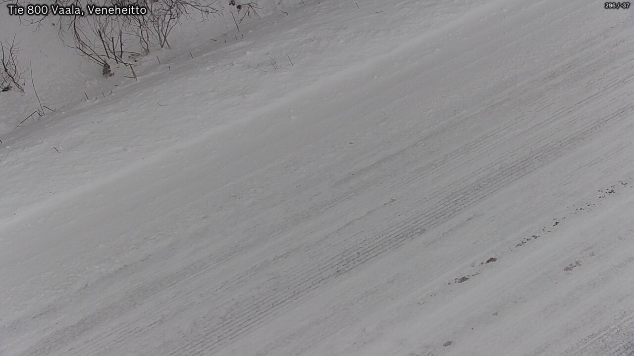 Weather Camera Image Väg 800 Vaala, Veneheitto, Vaala, Pohjois-Pohjanmaa