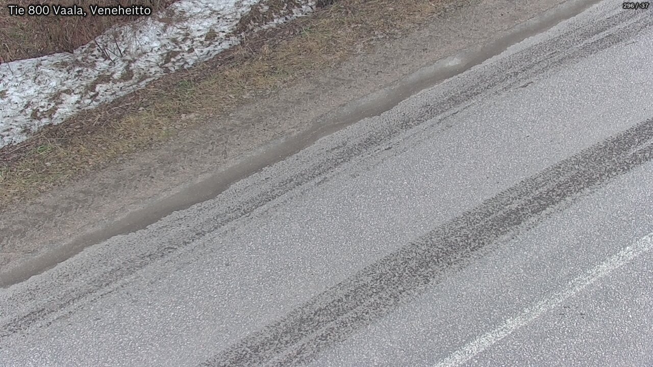 Weather Camera Image Väg 800 Vaala, Veneheitto, Vaala, Pohjois-Pohjanmaa