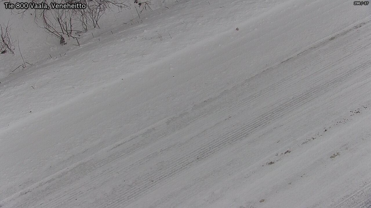 Weather Camera Image Väg 800 Vaala, Veneheitto, Vaala, Pohjois-Pohjanmaa