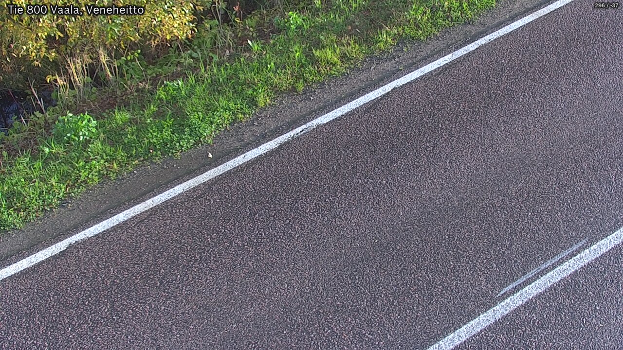 Weather Camera Image Road 800 Vaala, Veneheitto, Vaala, Pohjois-Pohjanmaa