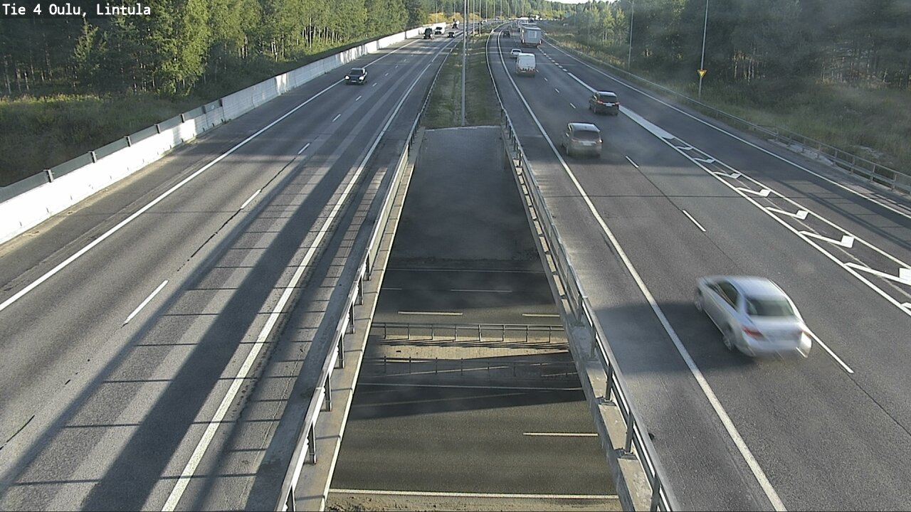 Weather Camera Image Road 4 Oulu, Lintula, Oulu, Pohjois-Pohjanmaa