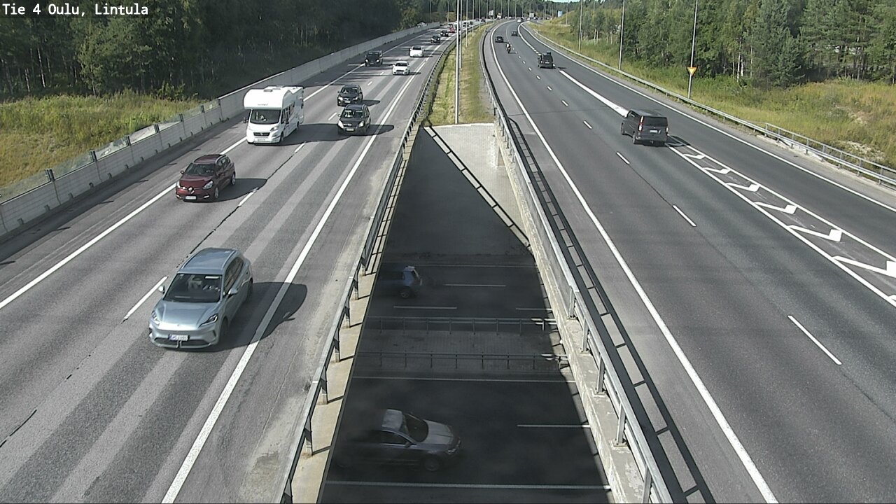 Kelikamerat Kuva Tie 4 Oulu, Lintula, Oulu, Pohjois-Pohjanmaa