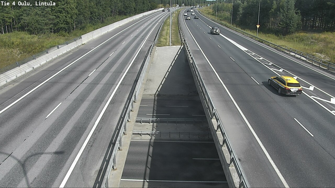 Weather Camera Image Road 4 Oulu, Lintula, Oulu, Pohjois-Pohjanmaa