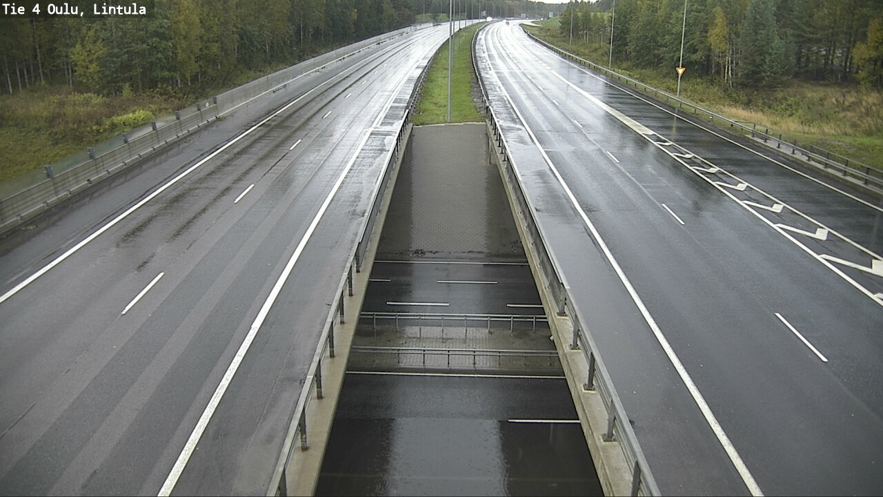 Weather Camera Image Road 4 Oulu, Lintula, Oulu, Pohjois-Pohjanmaa