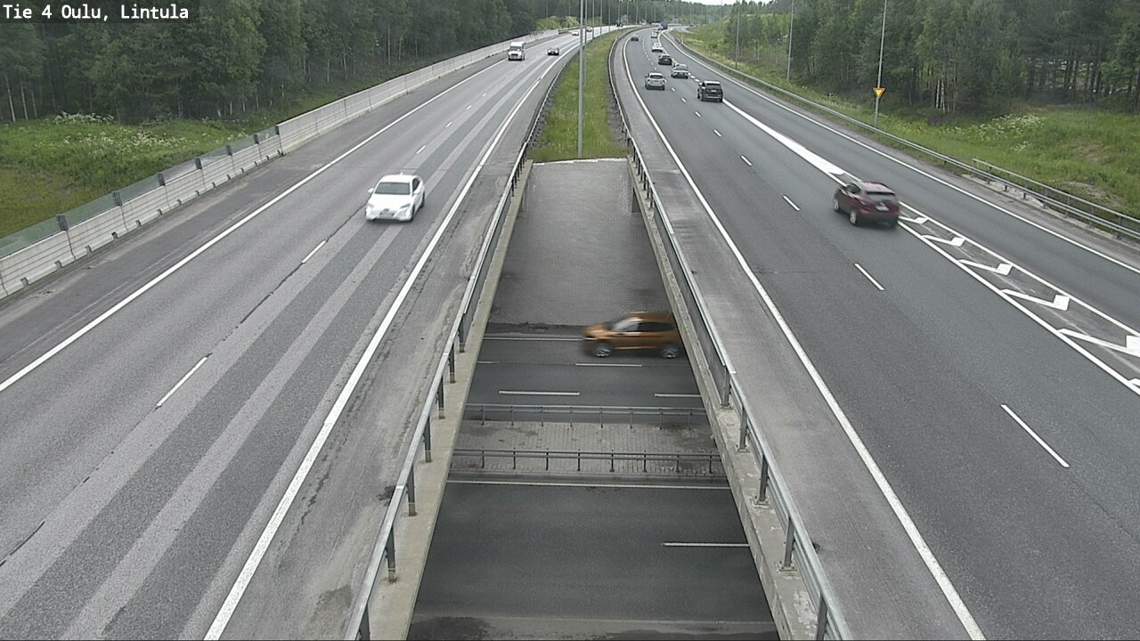 Kelikamerat Kuva Tie 4 Oulu, Lintula, Oulu, Pohjois-Pohjanmaa