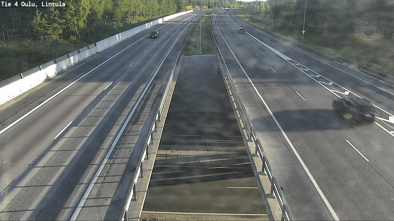 Weather Camera Image Road 4 Oulu, Lintula, Oulu, Pohjois-Pohjanmaa
