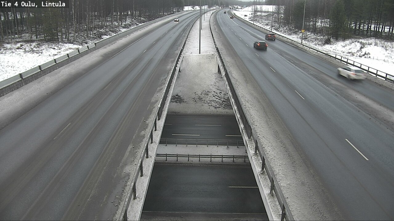 Weather Camera Image Road 4 Oulu, Lintula, Oulu, Pohjois-Pohjanmaa