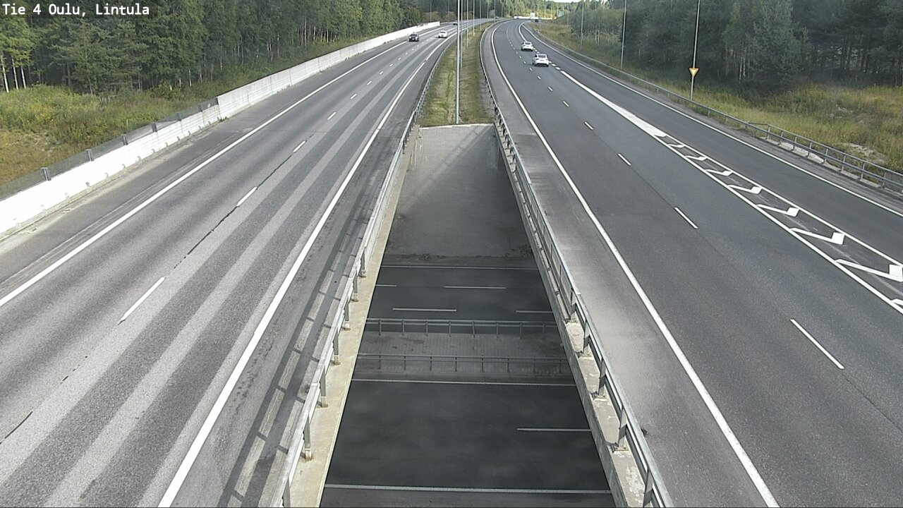 Weather Camera Image Road 4 Oulu, Lintula, Oulu, Pohjois-Pohjanmaa