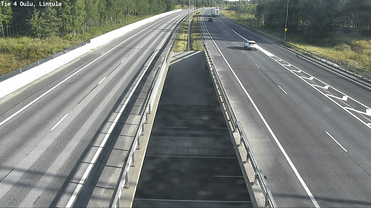 Weather Camera Image Road 4 Oulu, Lintula, Oulu, Pohjois-Pohjanmaa