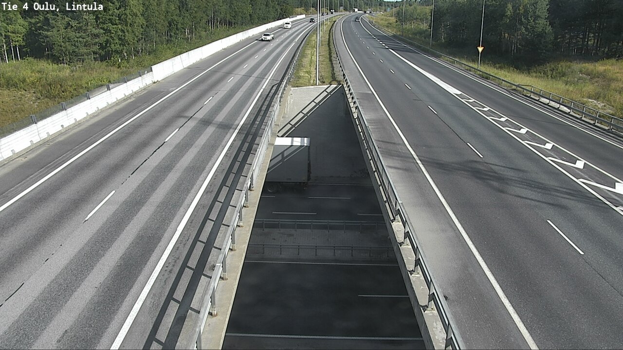 Weather Camera Image Road 4 Oulu, Lintula, Oulu, Pohjois-Pohjanmaa