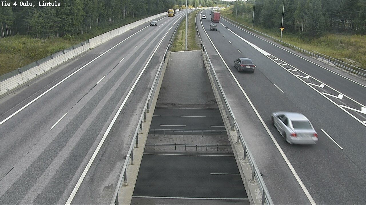Weather Camera Image Road 4 Oulu, Lintula, Oulu, Pohjois-Pohjanmaa