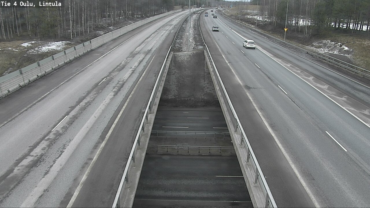 Weather Camera Image Road 4 Oulu, Lintula, Oulu, Pohjois-Pohjanmaa