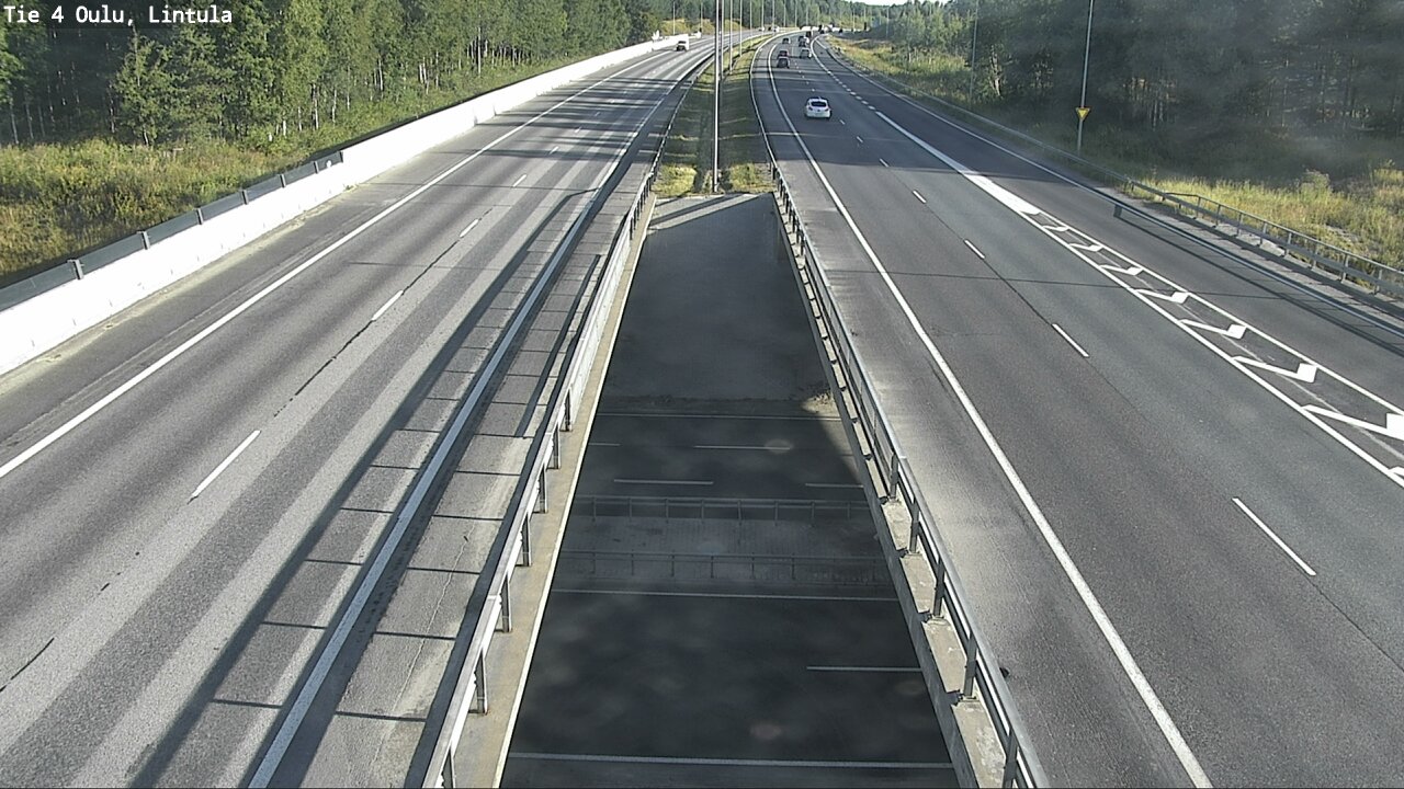 Weather Camera Image Road 4 Oulu, Lintula, Oulu, Pohjois-Pohjanmaa