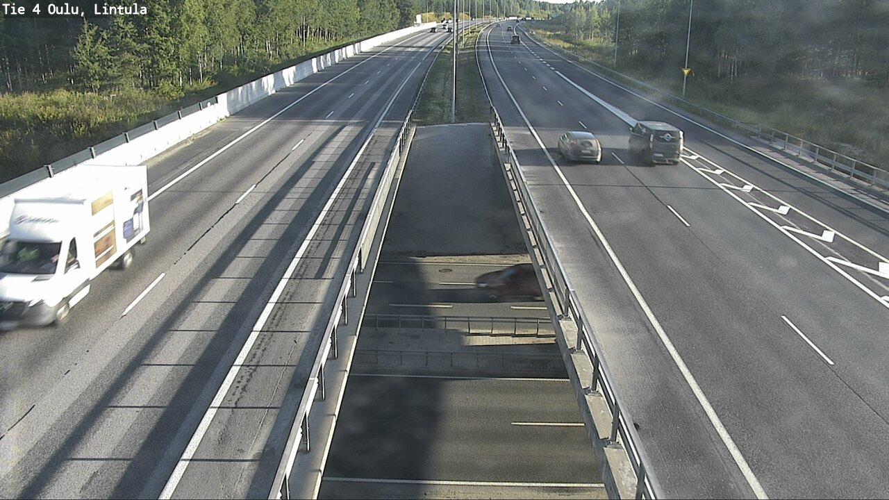 Weather Camera Image Road 4 Oulu, Lintula, Oulu, Pohjois-Pohjanmaa