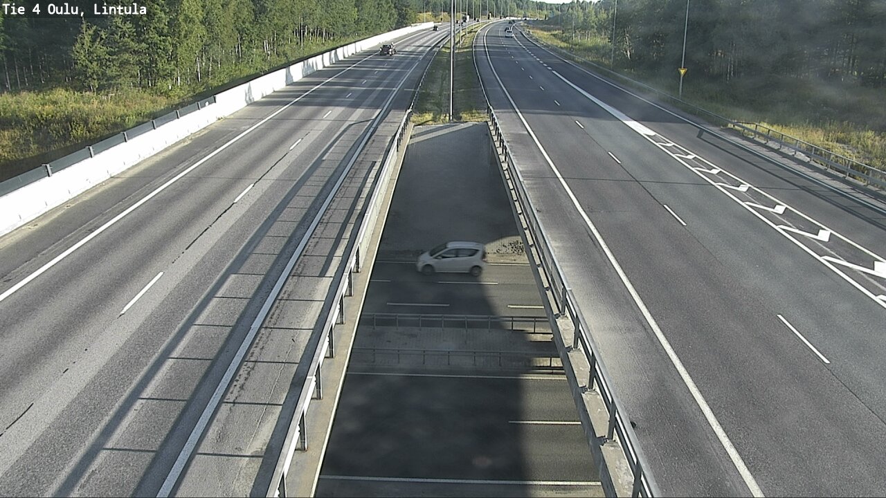 Weather Camera Image Road 4 Oulu, Lintula, Oulu, Pohjois-Pohjanmaa