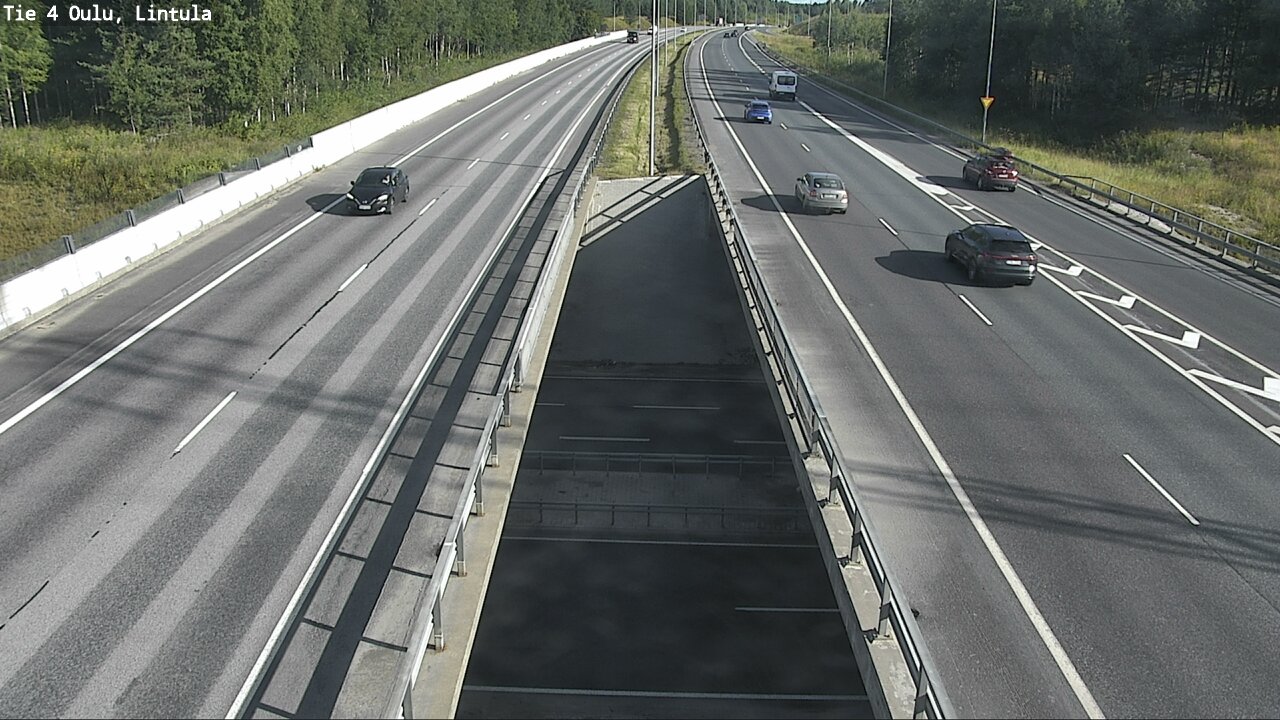 Kelikamerat Kuva Tie 4 Oulu, Lintula, Oulu, Pohjois-Pohjanmaa