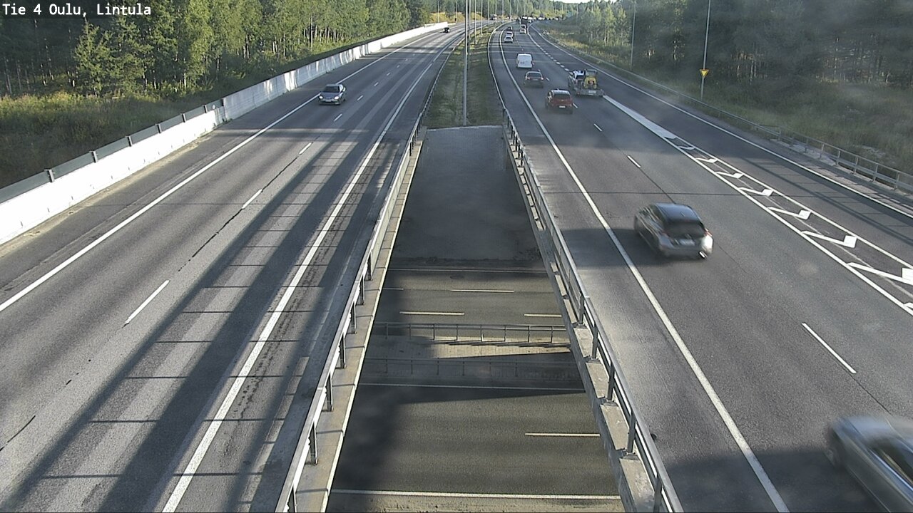 Weather Camera Image Road 4 Oulu, Lintula, Oulu, Pohjois-Pohjanmaa