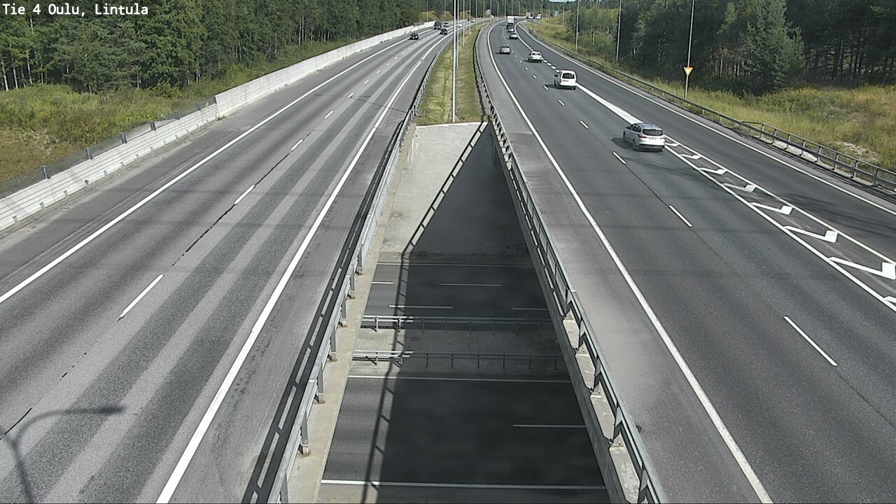 Weather Camera Image Road 4 Oulu, Lintula, Oulu, Pohjois-Pohjanmaa