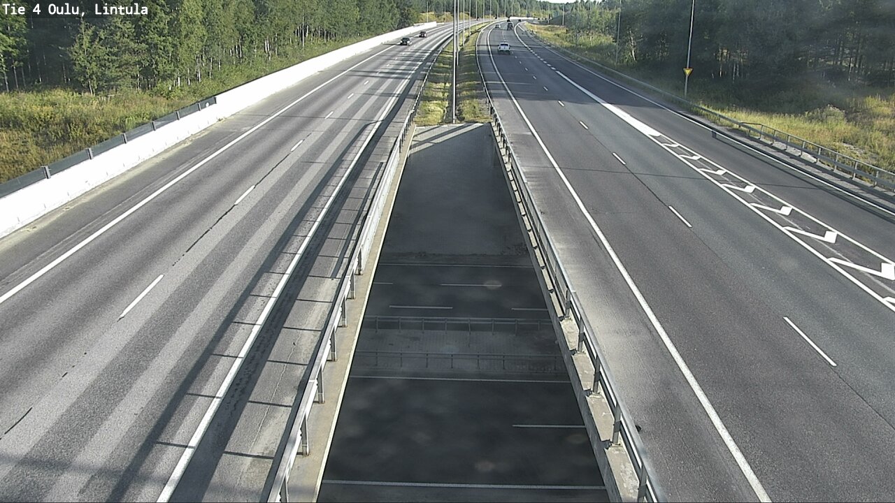 Weather Camera Image Road 4 Oulu, Lintula, Oulu, Pohjois-Pohjanmaa