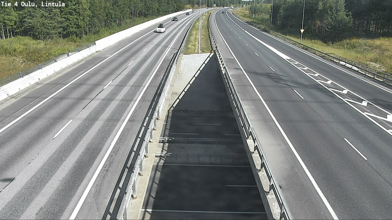 Weather Camera Image Road 4 Oulu, Lintula, Oulu, Pohjois-Pohjanmaa