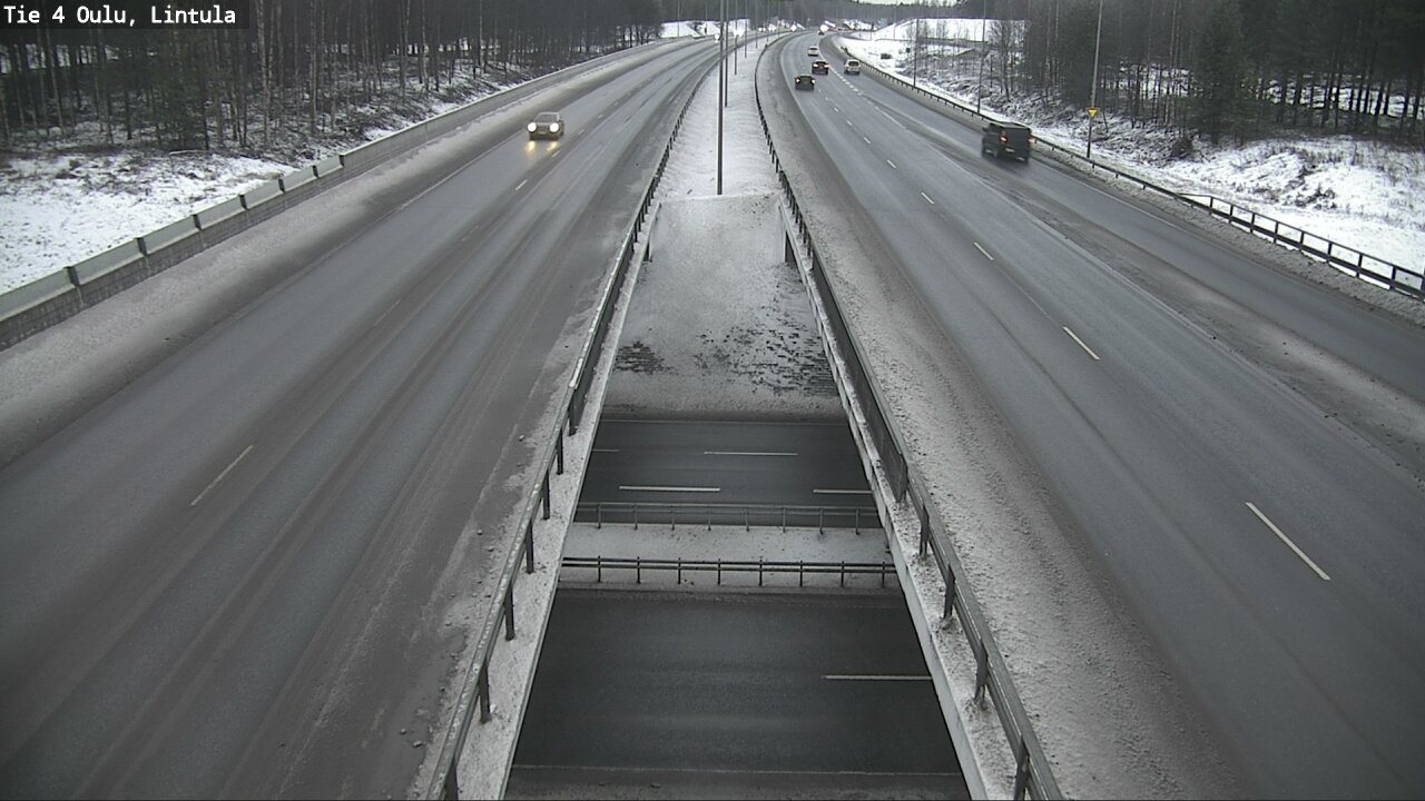 Weather Camera Image Road 4 Oulu, Lintula, Oulu, Pohjois-Pohjanmaa