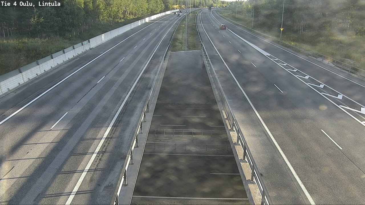 Weather Camera Image Road 4 Oulu, Lintula, Oulu, Pohjois-Pohjanmaa