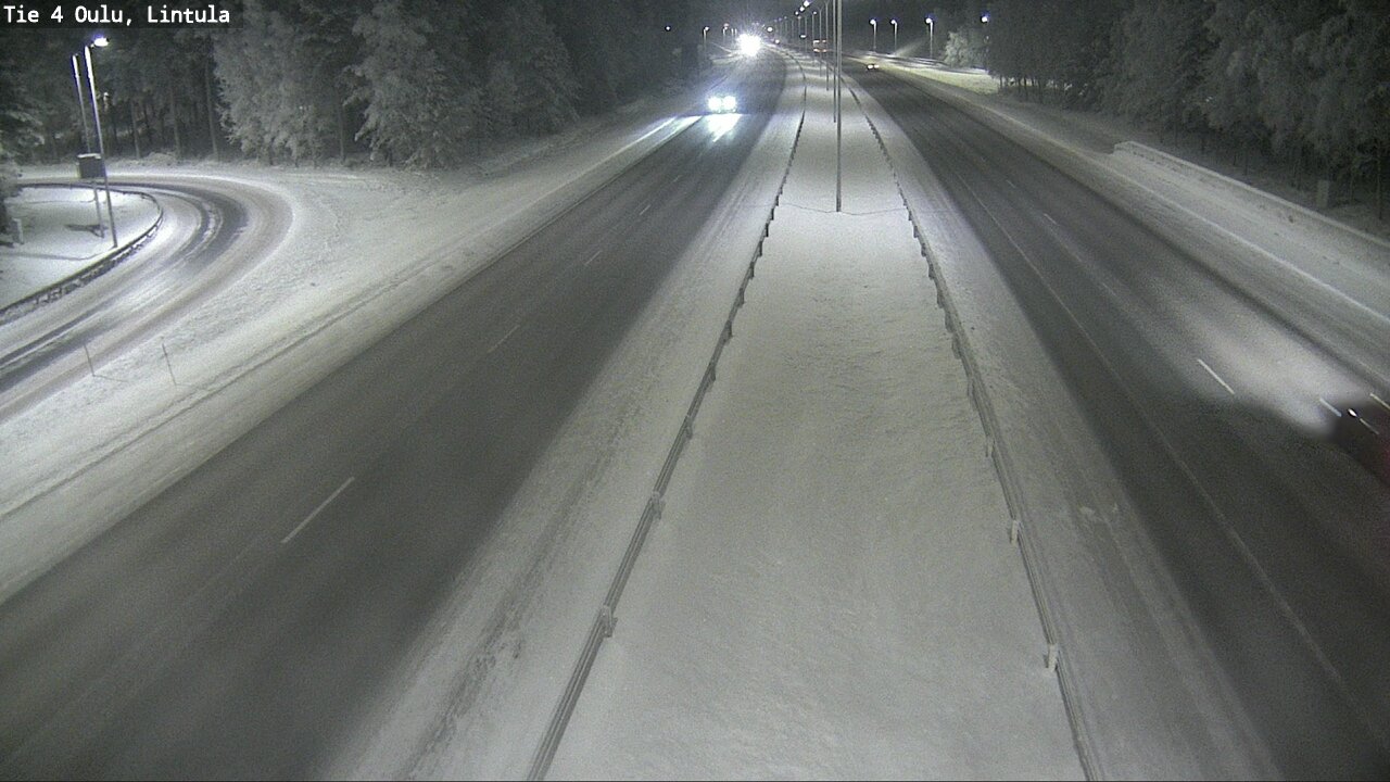 Kelikamerat Kuva Tie 4 Oulu, Lintula, Oulu, Pohjois-Pohjanmaa