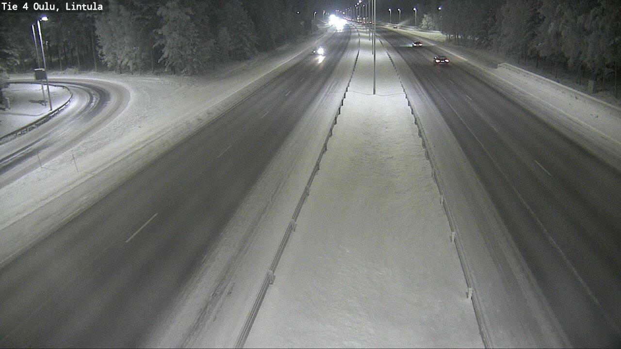 Kelikamerat Kuva Tie 4 Oulu, Lintula, Oulu, Pohjois-Pohjanmaa