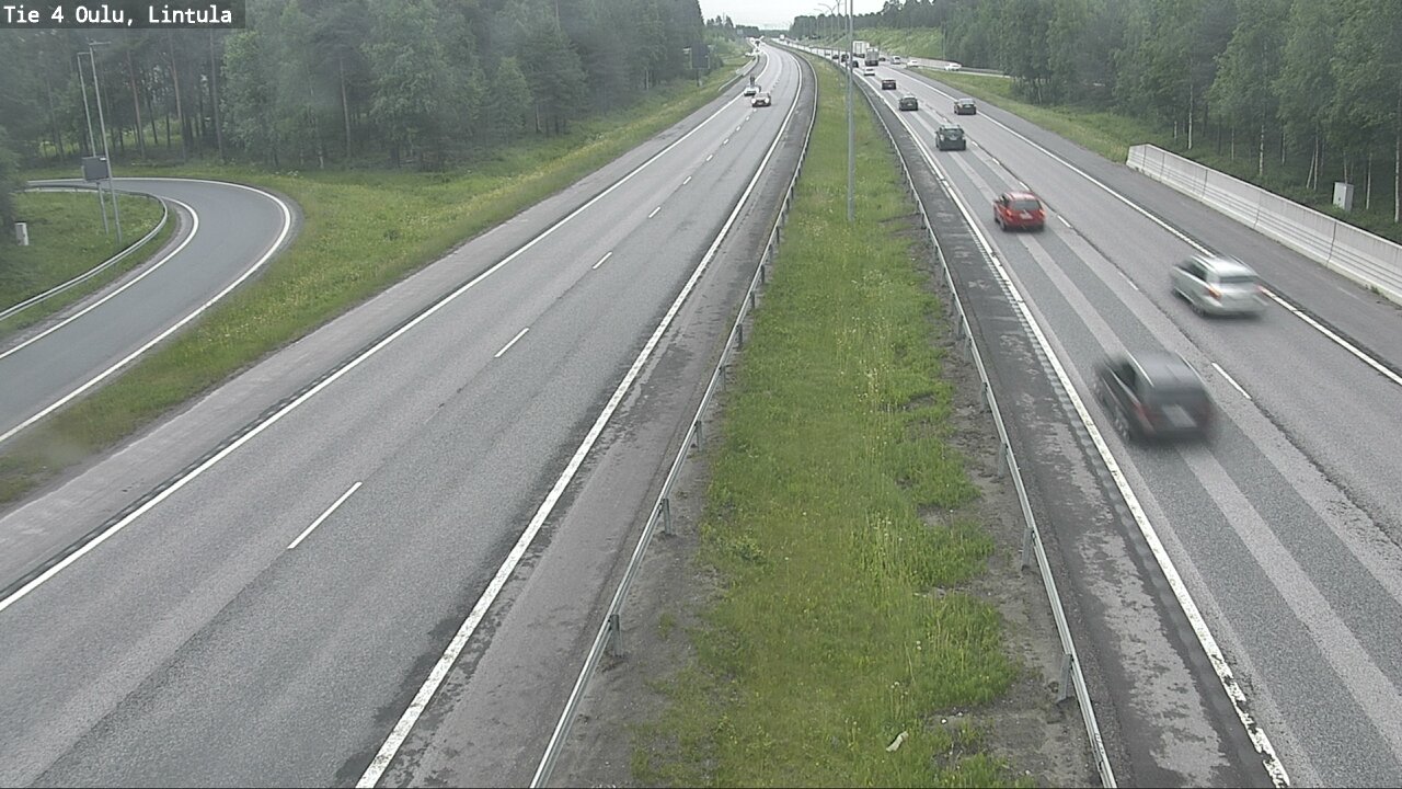 Kelikamerat Kuva Tie 4 Oulu, Lintula, Oulu, Pohjois-Pohjanmaa