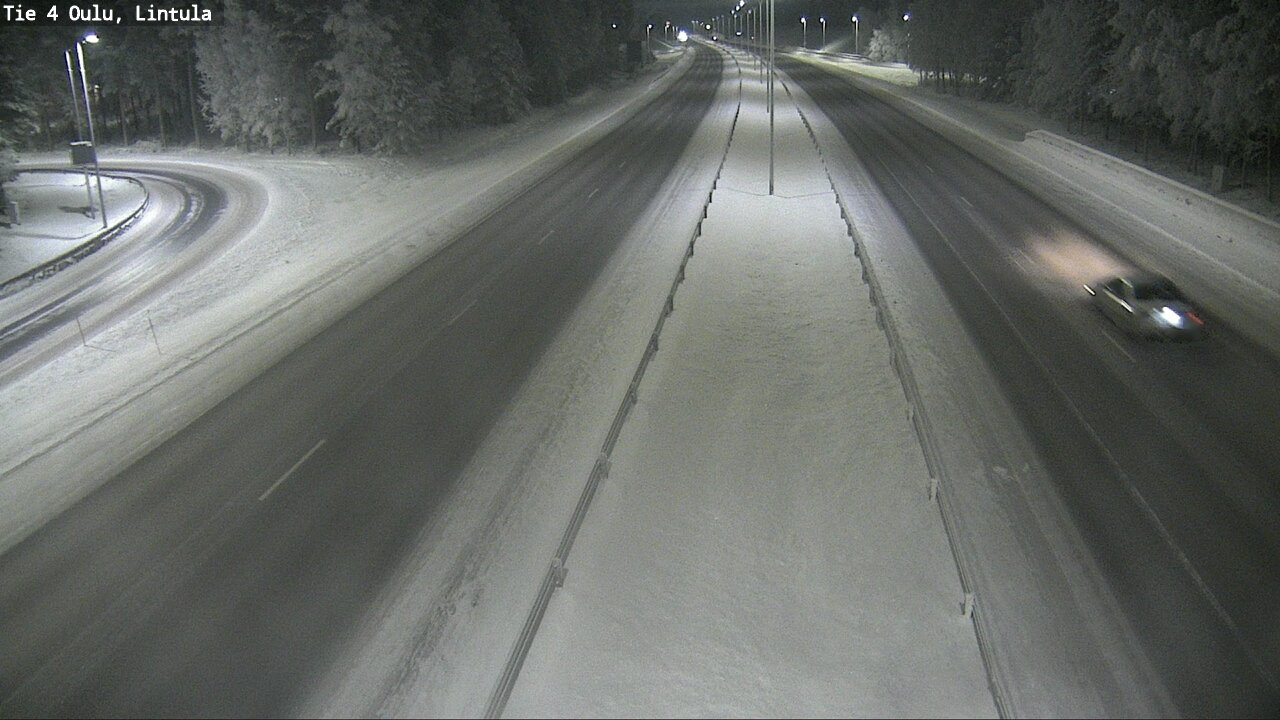 Kelikamerat Kuva Tie 4 Oulu, Lintula, Oulu, Pohjois-Pohjanmaa