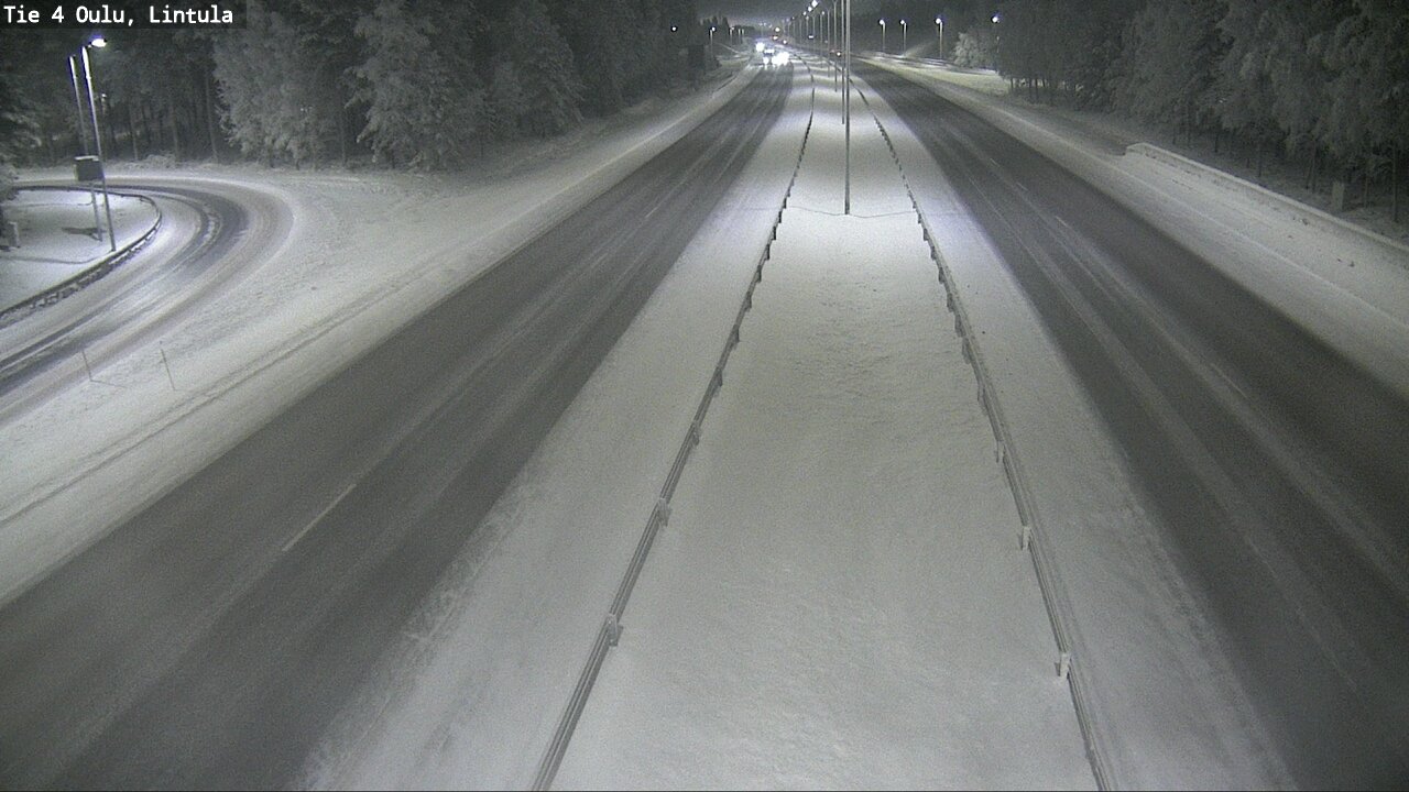 Kelikamerat Kuva Tie 4 Oulu, Lintula, Oulu, Pohjois-Pohjanmaa