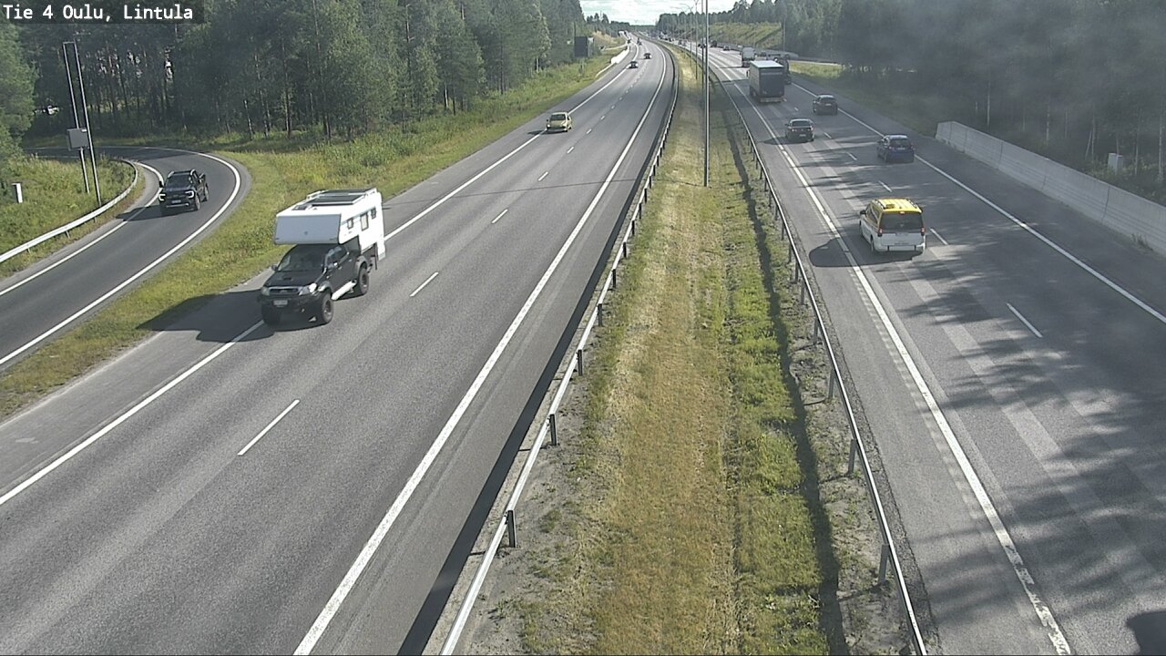 Kelikamerat Kuva Tie 4 Oulu, Lintula, Oulu, Pohjois-Pohjanmaa