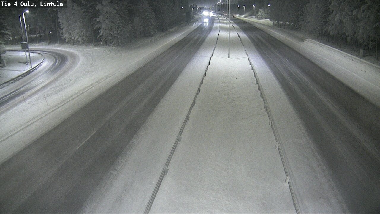 Kelikamerat Kuva Tie 4 Oulu, Lintula, Oulu, Pohjois-Pohjanmaa