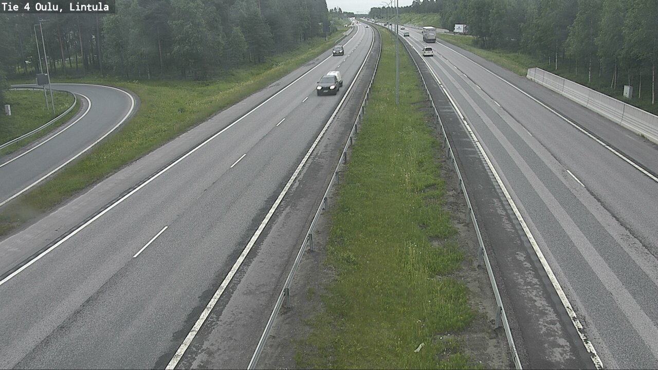 Kelikamerat Kuva Tie 4 Oulu, Lintula, Oulu, Pohjois-Pohjanmaa