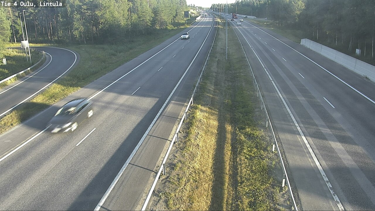 Kelikamerat Kuva Tie 4 Oulu, Lintula, Oulu, Pohjois-Pohjanmaa