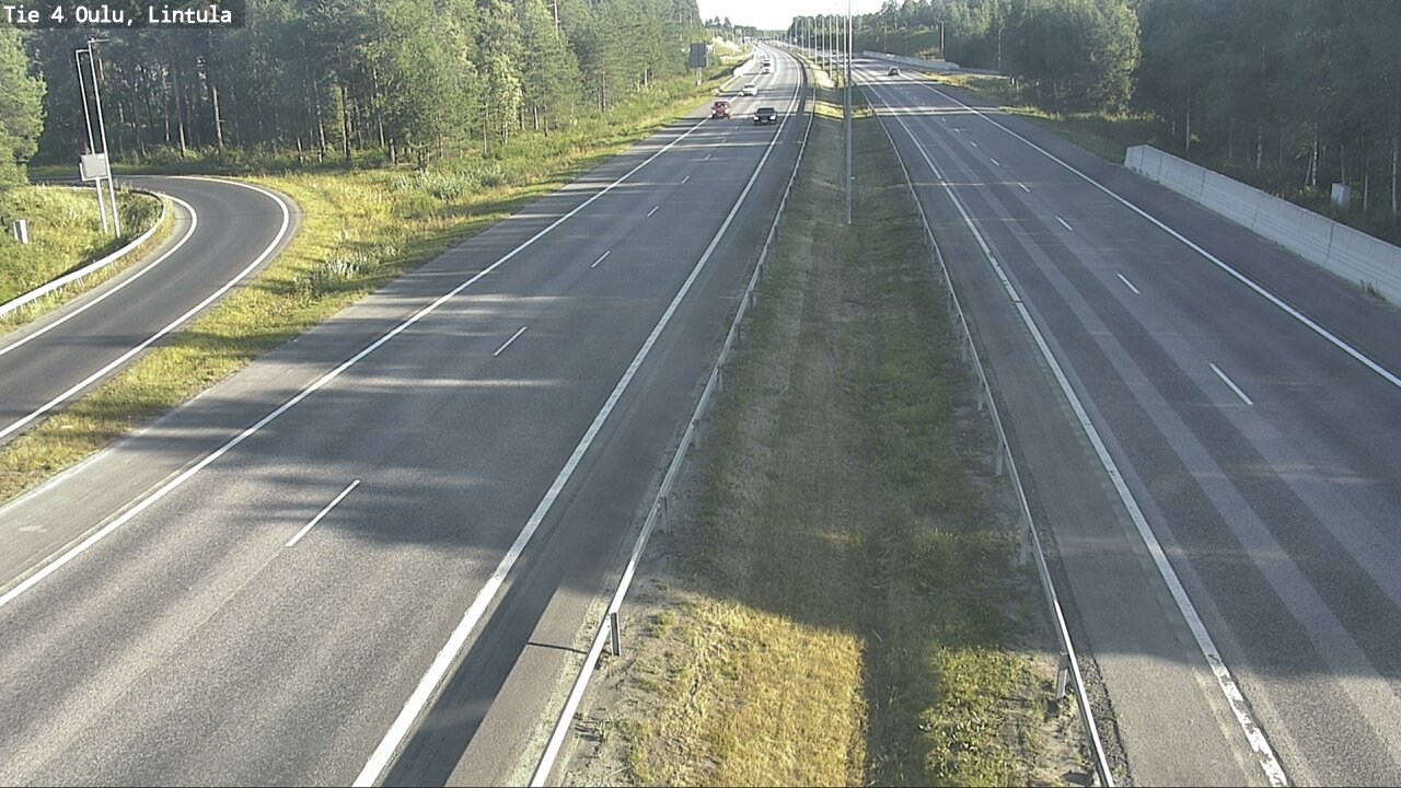 Kelikamerat Kuva Tie 4 Oulu, Lintula, Oulu, Pohjois-Pohjanmaa