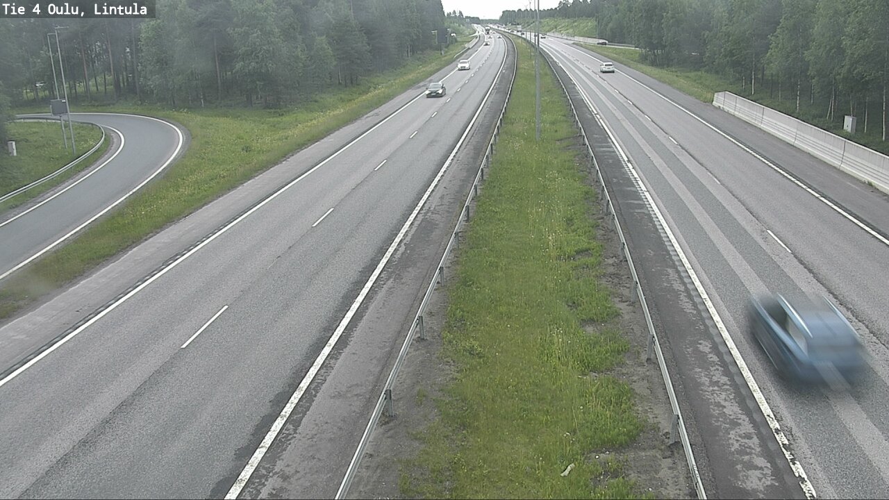 Kelikamerat Kuva Tie 4 Oulu, Lintula, Oulu, Pohjois-Pohjanmaa