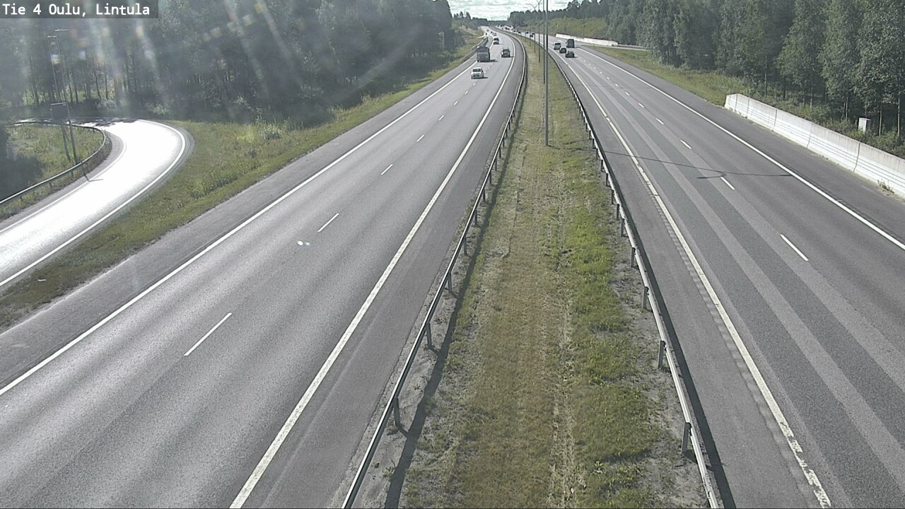 Kelikamerat Kuva Tie 4 Oulu, Lintula, Oulu, Pohjois-Pohjanmaa