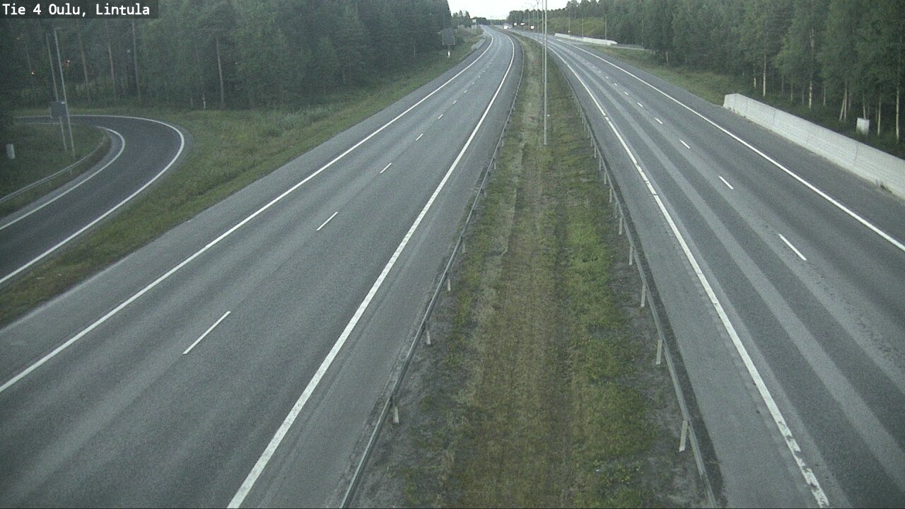 Kelikamerat Kuva Tie 4 Oulu, Lintula, Oulu, Pohjois-Pohjanmaa