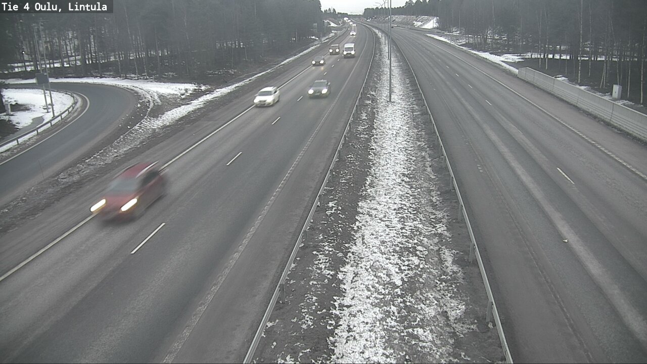 Kelikamerat Kuva Tie 4 Oulu, Lintula, Oulu, Pohjois-Pohjanmaa