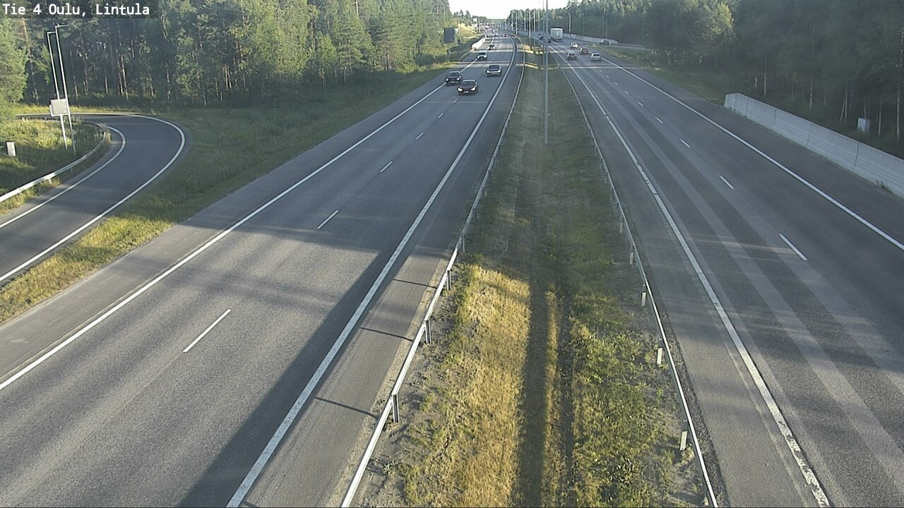 Kelikamerat Kuva Tie 4 Oulu, Lintula, Oulu, Pohjois-Pohjanmaa