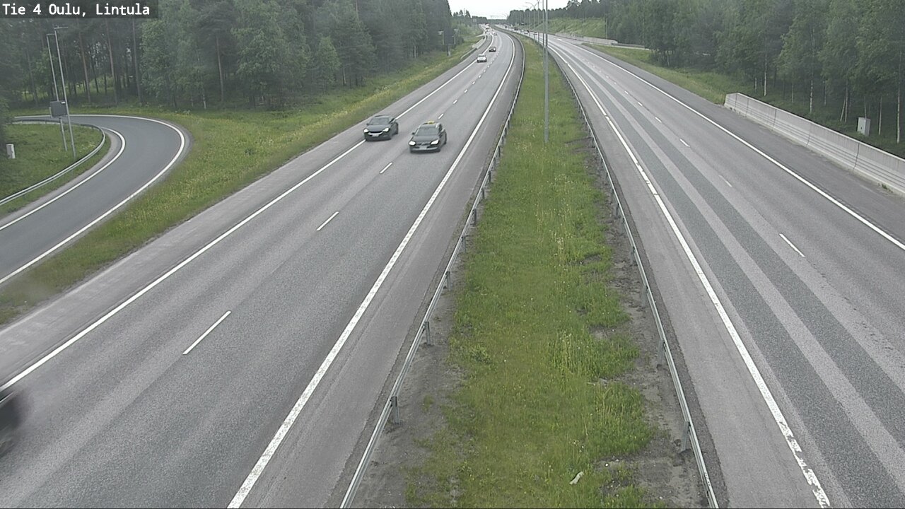 Kelikamerat Kuva Tie 4 Oulu, Lintula, Oulu, Pohjois-Pohjanmaa