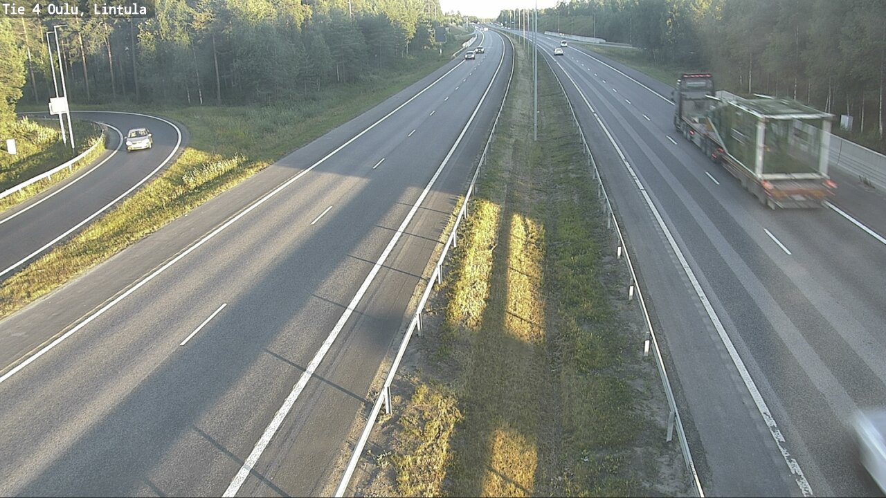 Kelikamerat Kuva Tie 4 Oulu, Lintula, Oulu, Pohjois-Pohjanmaa