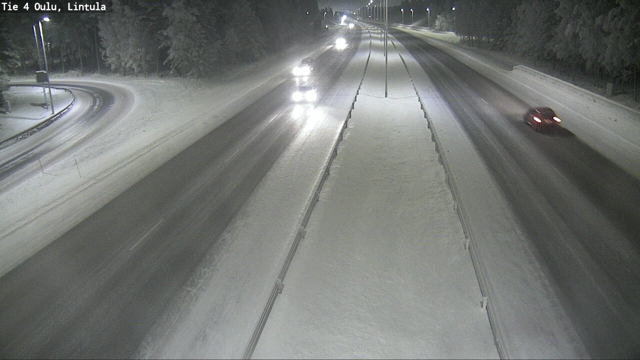 Kelikamerat Kuva Tie 4 Oulu, Lintula, Oulu, Pohjois-Pohjanmaa